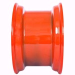 10x16.5 Skid Steer Wheels/Rims 16.5x8.25 - Bobcat Orange