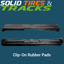35" 900 mm Clip-On Rubber Pad Pitch 190mm - Heavy Duty