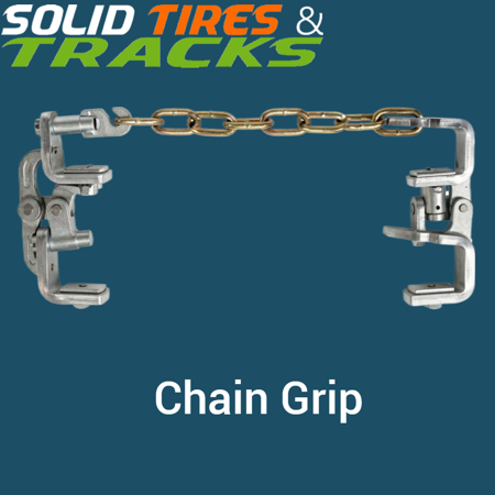 400/450mm/18inch " 51mm/2 ChainGrip for Excavator Steel and Rubber Tracks
